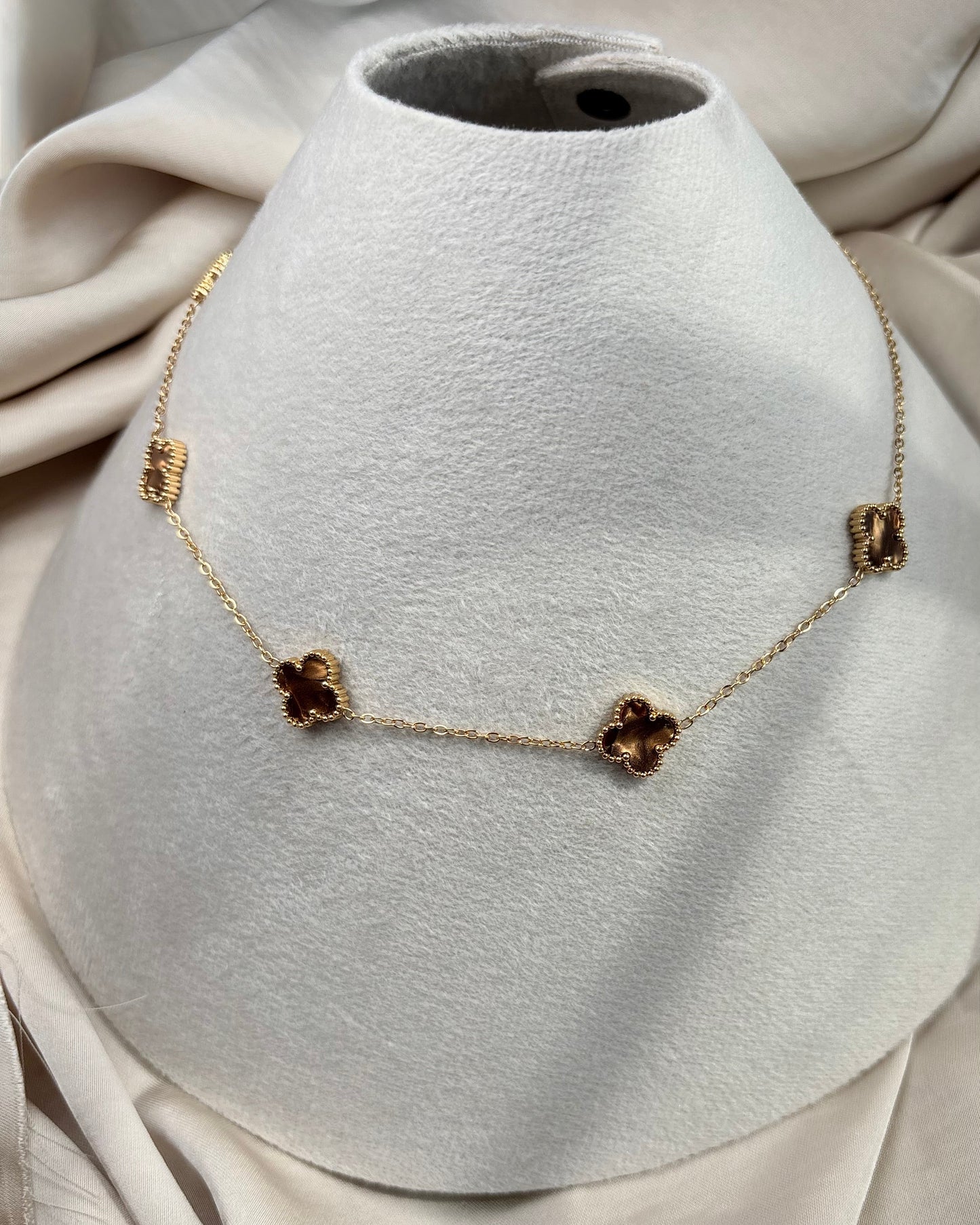 Velvette Clover Necklace