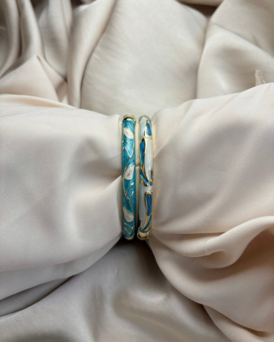 Azure Bloom Bangle