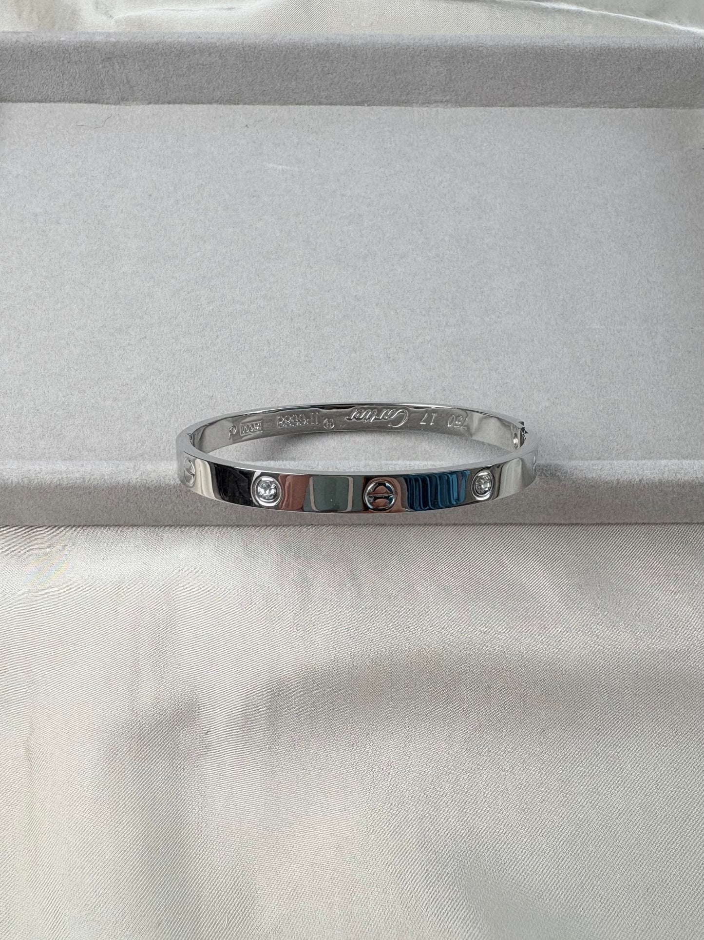 Eternal Embrace Cuff Silver