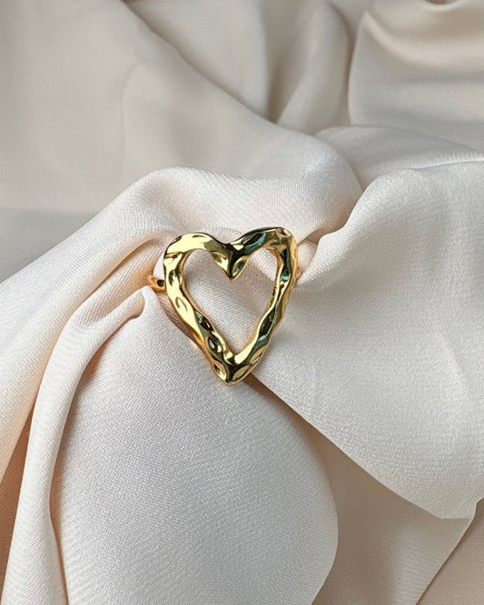 Heart of Flame Ring
