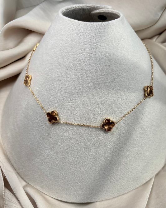 Velvette Clover Necklace