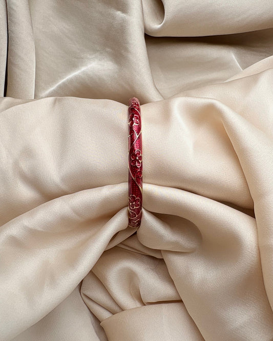 Scarlet Fleur Bangle