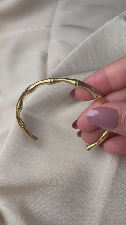 Bamboo Gleam Cuff